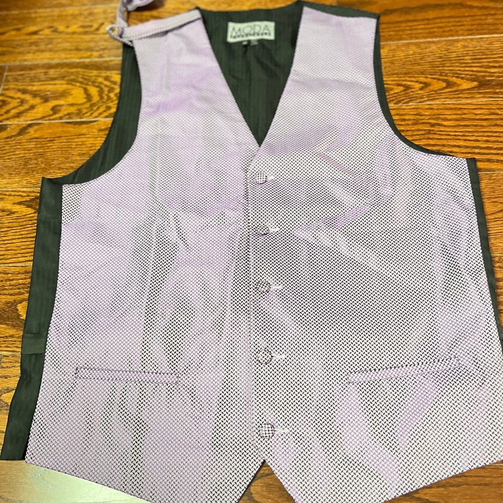 Moda Purple Vest with Adjustable Fit size M